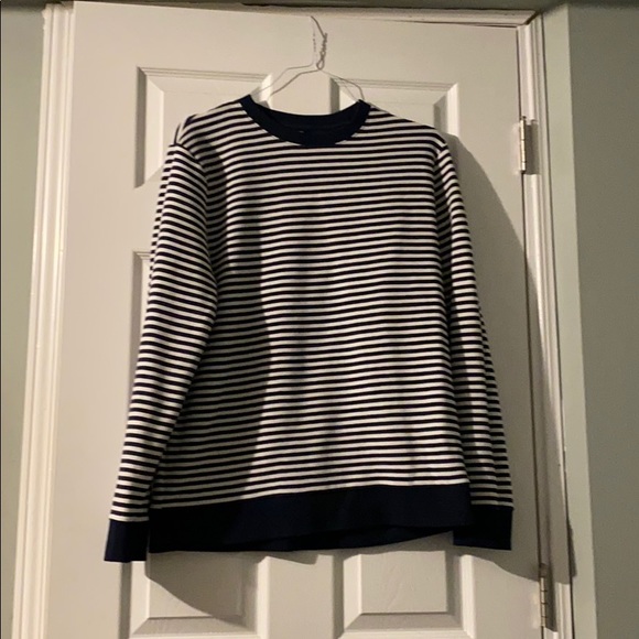 H&M striped sweater crew neck - Picture 1 of 3